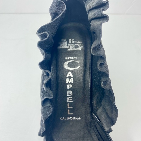 Jeffrey Campbell ‘Michelle’ Leather Unicorn Heels - Picture 10 of 11